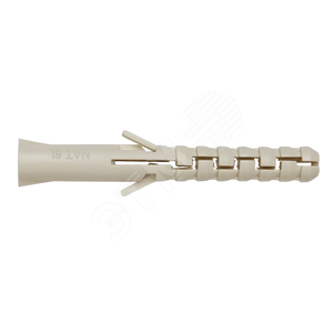 U NAT 8L 8х65 Дюбель нейлоновый (уп.50шт.) SORMAT (Россия) U NAT 8L 8х65 - фото 630249