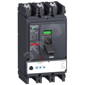 LV432876 NSX630F MICROLOGIC 2.3 630A 3P3D электронный расцепитель Выключатель автоматический 3п 630А С 36кА Schneider Electric LV432876 - фото 630253