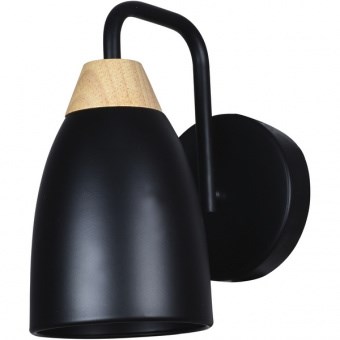 TL0724W-1B Бра чёрное Е27, 1х40W Kerri Toplight TL0724W-1B - фото 630274