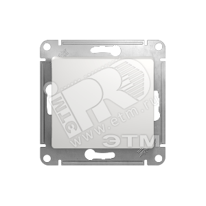 GSL000161 Glossa Механизм одноклавишного переключателя (сх.6), белый (уп.20шт.) Systeme Electric (Россия) GSL000161 - фото 630434