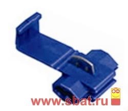 SQ0520-0002 Ответвитель ОВ-2 1,0-2,5мм² синий (уп.100шт.) TDM SQ0520-0002 - фото 630463