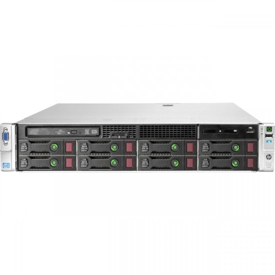747767-421 Сервер HP Proliant DL380e Gen8 E5-2407v2/1x8GbR1D_12800(LV)/B320i512Mb/noHDD(8)LFF/1xRPS4 747767-421 - фото 630474