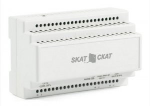 SKAT-12-3,0-DIN Источник вторичного электропитания резервированный 12В 3А пластиковый корпус под Din-рейку 35мм Бастион ООО (Россия) SKAT-12-3,0-DIN - фото 630486