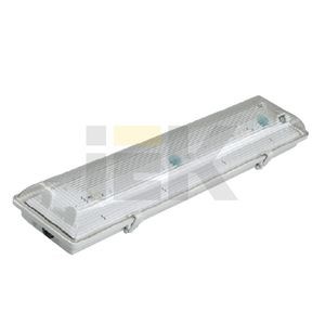 LLSP2-3901A-2-18-K03 ЛСП3901А ABS/PS 2х18Вт IP65 Светильник люминесцентный (уп.8шт.) IEK® LLSP2-3901A-2-18-K03 - фото 630502