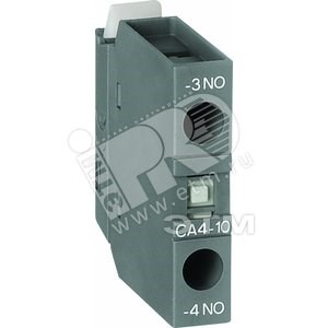 1SBN010110R1001 Контакт CA4-01 1НЗ фронтальный для контакторов AF09…AF96 реле NF22E…NF40E ABB 1SBN010110R1001 - фото 630534