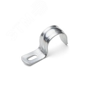 49120 Fortisflex СМО 19-20 Скоба металл. однолапковая Ø19-20мм (уп.100шт.) КВТ (Россия) 49120 - фото 630556