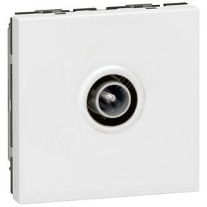 78782 Mosaic Розетка телевизионная TV белая Ø9,52 (уп.10шт.) Legrand (Франция) 078782 - фото 630614