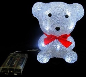 26722 LT024 Световая фигура 24V 10 LED белый, 0.5W, 20mA, батарейки 2*АА, 24V адаптер, IP 20 26722 LT024 - фото 630886
