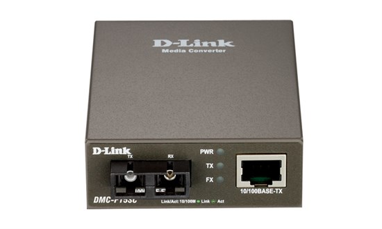DMC-F15SC Медиаконвертер с 1 портом 10/100Base-TX и 1 портом 100Base-FX с разъемом SC для одномодового оптического кабеля (до 15 км) D-Link DMC-F15SC - фото 630896