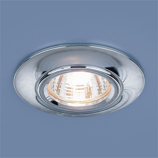 7007 MR16 SL серебро Cветильник встраиваемый (уп.10/100шт.) Elektrostandard 7007 MR16 SL серебро - фото 630962