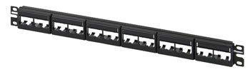 CPP24WBLY Модульная патч-панель Mini-Com® 19", 24 порта, 1U PANDUIT CPP24WBLY - фото 630989