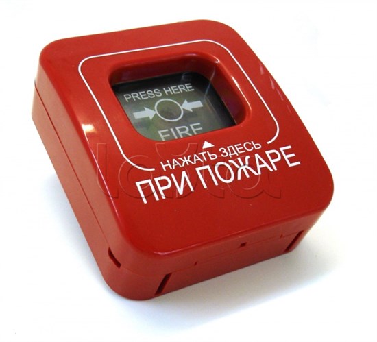 ИПР-Кск (ИОПР 513/101-1) "При пожаре" красный корпус, б/крышки Фактор спецэлектроника ИПР-Кск (ИОПР 513/101-1) - фото 630991