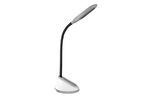KD-799 C03 серебро LED Светильник настольный, 7Вт, 230В, сенс.вкл, 3 ур.ярк, RGB-подсветка (уп.4шт.) KD-799 C03 серебро - фото 631083