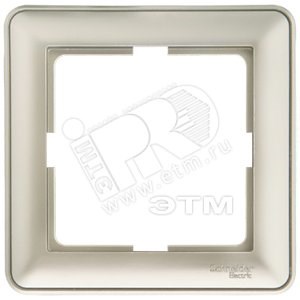 KD-1-48	 Wessen 59 Рамка 1 пост, шампань (уп.15шт) Schneider Electric KD-1-48 - фото 631105