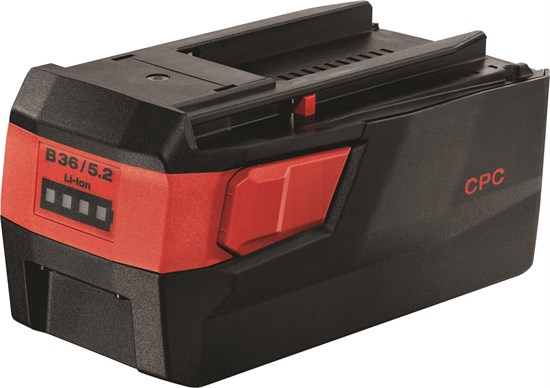 B 36/5.2 Li-ion Аккумулятор 36В/5,2А/ч HILTI 713460 - фото 631162