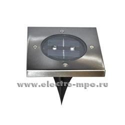 SG-114 (2Led) на солнечных батареях в грунт IP44 квадратный SG-114 - фото 631268