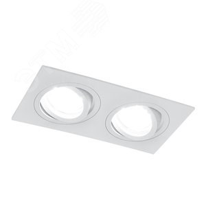 40529 DL2802 MR16 G5.3, белый Светильник встраиваемый (уп.50шт.) FERON (Китай) 40529 - фото 631288