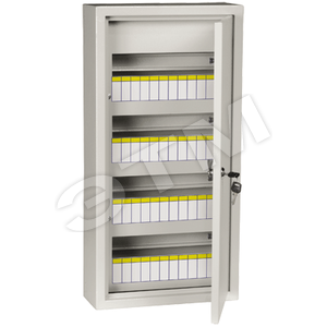 MKM14-N-48-31-Z TITAN 3 ЩРн-48з-1 36 УХЛ3 IP31 620х310х120мм (ШхВхГ) с замком Корпус металлический IEK® MKM14-N-48-31-Z - фото 631310
