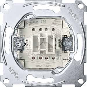 MTN3116-0000 MERTEN Meханизм одноклавишного переключателя (сх.6), 10A (уп.10шт.) Schneider Electric MTN3116-0000 - фото 631350