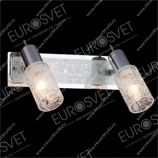 20101/3 хром/белый Светильник настенный Eurosvet 20101/3 хром/белый - фото 631370