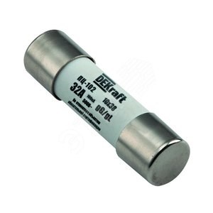 21361DEK ПЦ-102 Предохранитель цилиндрический 4A 10x38 (уп.100шт.) DEKraft 21361DEK - фото 631469