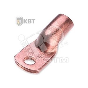 41441 ТМ 50-10-11 Наконечник медный (уп.100шт.) КВТ (Россия) 41441 - фото 631600