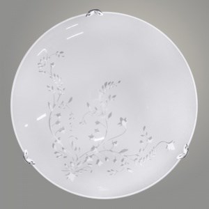  Нежность Светильник d300 белый/глянец/хром 2х60W E27 НПБ-300 н.(Никольский завод) 988019465 - фото 631660