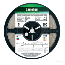 SLW 3528-60-C07 IP65 желтая Лента светодиодная 5м  Camelion 714262 - фото 631705