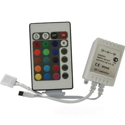 CRS072ESB Ecola LED strip RGB IR controller 72W 12V 6A Контроллер с ИК пультом (уп.100шт.) CRS072ESB - фото 631737