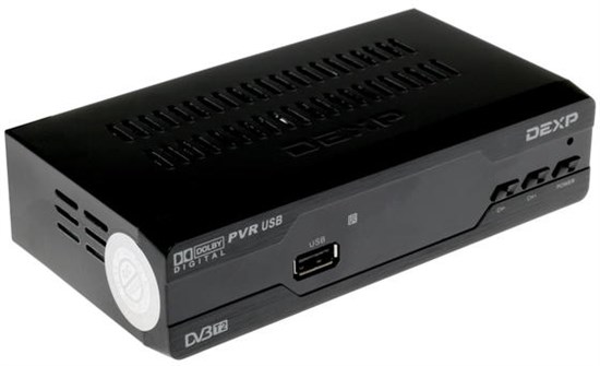 HD 8898M черный Приставка для цифрового ТВ DEXP HD 8898M черный - фото 631796