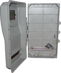 SQ0906-0302 ЩУРН-П-1ф/3ф-10 IP54 Шкаф учетно-распределительный 494х300х135мм, пластик (уп.4шт.) TDM  SQ0906-0302 - фото 631962