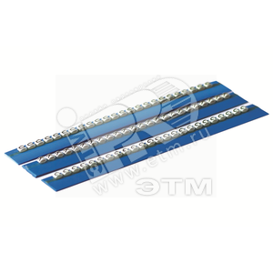 BL117MLLBW Quadro Планка 2,3 с черными буквами L на белом фоне (уп.5шт.) ДКС BL117MLLBW - фото 632038