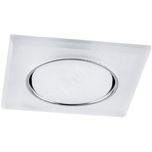 32661 CD5022 с драйвером в комплекте 20LED*2835 SMD 4000K, 15W GX53, без лампы,белый матовый Светильник встраиваемый (уп.10/50шт.) FERON (Китай) 32661 - фото 632217