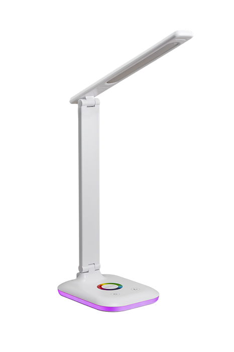 UL621 Селена белый Светильник настольный светодиодный 10Вт LED, с RGB Ultra Light UL621 Селена белый - фото 632290