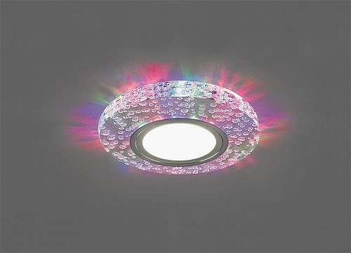 32569 CD953 с драйвером в комплекте 15LED*2835 SMD RGB, MR16 50W G5.3, прозрачный Светильник встраиваемый (уп.10/50шт.) FERON (Китай) 32569 - фото 632337