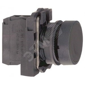 XB5AA21 Кнопка черная Ø22мм без фиксации 1НО (уп.5/150шт.) Schneider Electric XB5AA21 - фото 632416