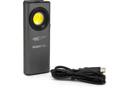 XS-800 Scout Pro COB 800лм, 3 режима, диммирование яркости, клипса/2 магнита, Li-Pol 2000mAh Фонарь ЯРКИЙ ЛУЧ 4606400106791 - фото 632483