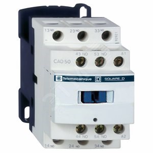 CAD50M7 Реле промежуточное 10А 220В 5НО 50/60ГЦ, винтовой зажим (уп.20шт.) Schneider Electric CAD50M7 - фото 632711