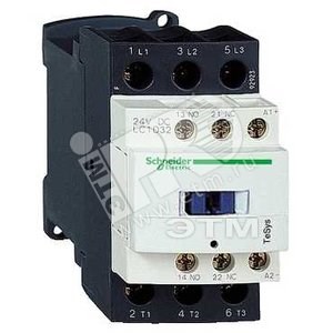 LC1D32M7 Пускатель магнитный 32А катушка управления 220В АС 1НО+1НЗ (уп.20шт.) Schneider Electric LC1D32M7 - фото 632735