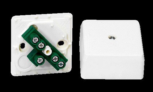 1437545R Trend Коробка клеммная 60х60 белая с клодкой (уп.10шт.) Schneider Electric 1437545R - фото 632779
