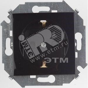 1591432-032 S15 Розетка 2P+E Schuko, 16А, 250В, винтовой зажим, чёрная ВЫВЕДЕНА ИЗ АССОРТИМЕНТА 1591432-032 - фото 632802