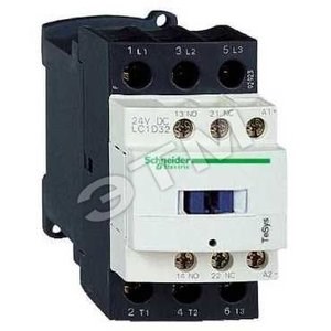 LC1D50AM7 EVERLINK Контактор AC3 440В 50A катушка управления 220В АС 1НО+1НЗ Schneider Electric LC1D50AM7 - фото 632825