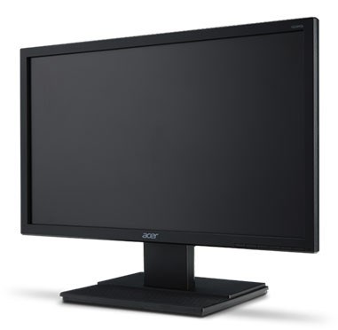 ACER 19.5" V206HQLbb LED, 1366x768, 5ms, 200cd/m2, 100Mln:1, 90/65, D-Sub, Black UM.IV6EE.B02 - фото 632837