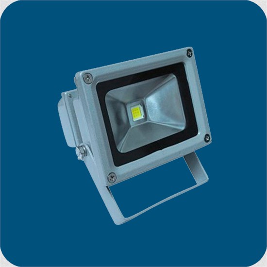 FL led 10 прожектор светодиодный IP65 10Вт матовый хром (уп.16шт.) ITALMAC FL led 10 - фото 632884