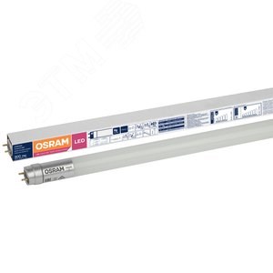 5377486 SubstiTUBE Basic ST8B-0.6M 9W/840 230V AC LED 9Вт G13 4000К 800Лм 220В (замена 18Вт) Лампа светодиодная (уп.25шт.) LEDVANCE (OSRAM) 4058075377486 - фото 632935