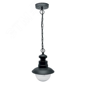 11598 PL575 60W 230V IP44 черный Светильник садово-парковый (уп.8шт.) FERON (Китай) 11598 - фото 632950