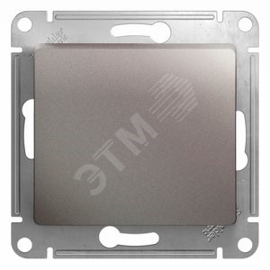 GSL001261 Glossa Механизм одноклавишного переключателя (сх.6), платина (уп.20шт.) Systeme Electric (Россия) GSL001261 - фото 633149