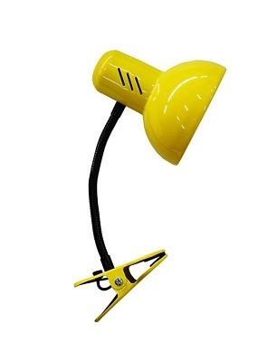 НТ 2077С желтый Светильник настольный на прищепке 60W, Е27, 220V (уп.18шт.) Трансвит АО НТ 2077С желтый - фото 633229