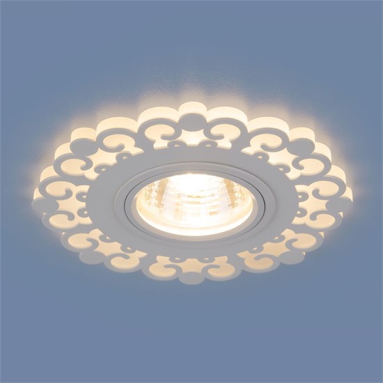 2196 MR16 WH белый Cветильник встраиваемый (уп.10/40шт.) Elektrostandard 2196 MR16 WH белый - фото 633346