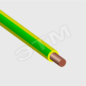 ПВ1/ПуВнг(A)-LS 1х10мм² Провод желто-зеленый РЭК-PRYSMIAN ГОСТ (бухта 200м.) ПВ1/ПуВнг(A)-LS 1х10-6 - фото 633352